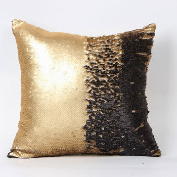 Happy Fashion Beauty Double 40X40CM Color Glitter Sequins Throw Pillow Case Cafe Home-Dollar Bargains Online Shopping Australia