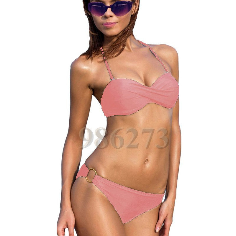 est Summer Sportswear Sexy Bikini Women Swimwear Occidental Secret Bathing Suit Swimsuit Eight Colors S M L #MU300-Dollar Bargains Online Shopping Australia