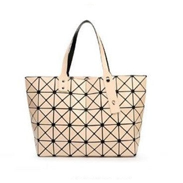 BaoBao Diamond Woman Handbag Plaid bag Tote Geometry Sequins Saser Plain Folding Briefcase Shoulder Bolso with Logo-Dollar Bargains Online Shopping Australia