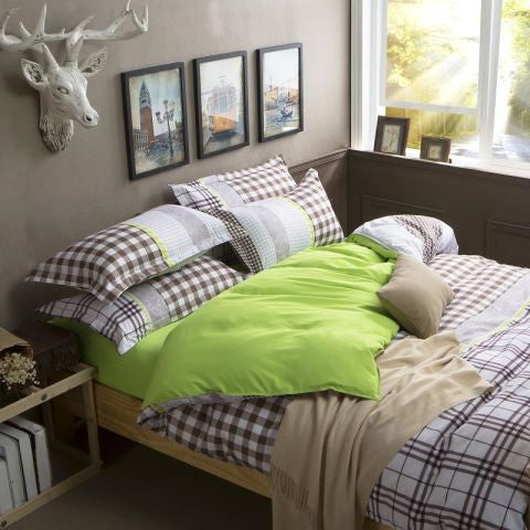 Bed linen set bedding set bedclothes duvet cover bed sheet pillowcases-Dollar Bargains Online Shopping Australia