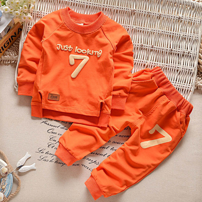 Brand SK 2-6 Autumn Children Clothing Sets Boys Girls Warm Long Sleeve Sweaters+Pants Fashion Kids Clothes Sports Suit for Girls-Dollar Bargains Online Shopping Australia
