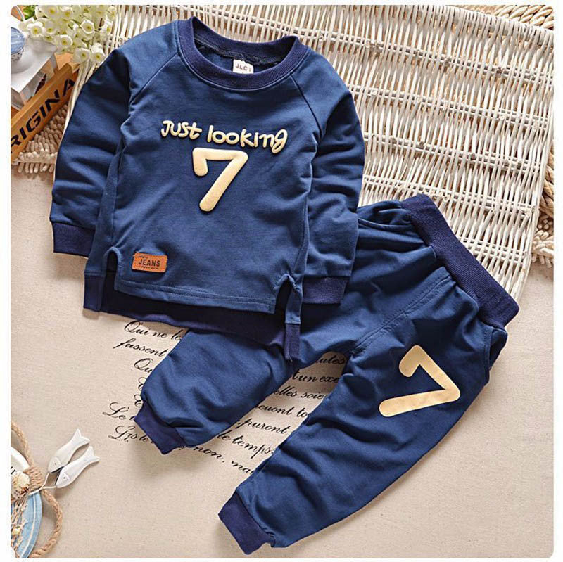 Brand SK 2-6 Autumn Children Clothing Sets Boys Girls Warm Long Sleeve Sweaters+Pants Fashion Kids Clothes Sports Suit for Girls-Dollar Bargains Online Shopping Australia