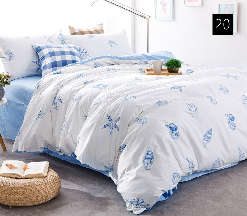 High count density cotton Duvet covers set,Black bedding set,Double single duvet covers Twin/Queen/King size,bedclothes #HM4515-Dollar Bargains Online Shopping Australia
