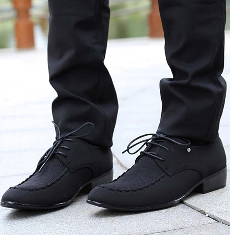 Fashion Men PU Leather Shoes male Flats High Quality Men Shoes Oxford Shoes-Dollar Bargains Online Shopping Australia