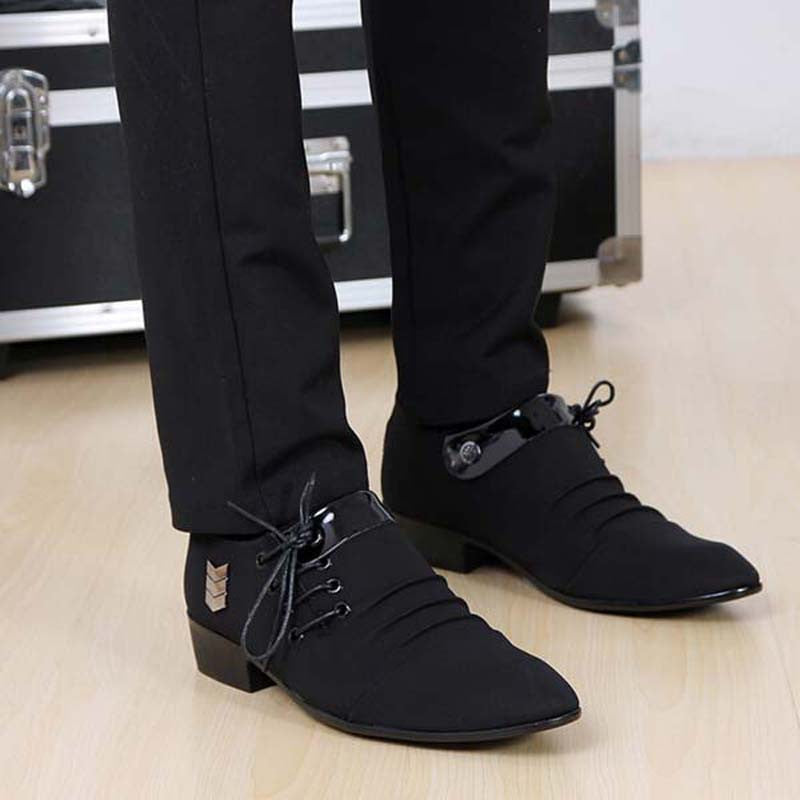 Fashion Men PU Leather Shoes male Flats High Quality Men Shoes Oxford Shoes-Dollar Bargains Online Shopping Australia