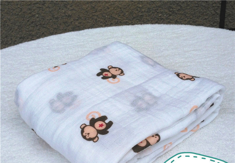 Aden Anais Muslin Baby Blankets Bedding Infant Cotton Swaddle Towel Multifunctional Envelopes For borns Receiving Blankets-Dollar Bargains Online Shopping Australia