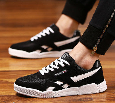 fashion Brand Men Shoes Casual Lace Up Canvas Shoes Men Flats Shoes For Male Trainers Black size38-47-Dollar Bargains Online Shopping Australia