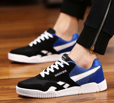 fashion Brand Men Shoes Casual Lace Up Canvas Shoes Men Flats Shoes For Male Trainers Black size38-47-Dollar Bargains Online Shopping Australia