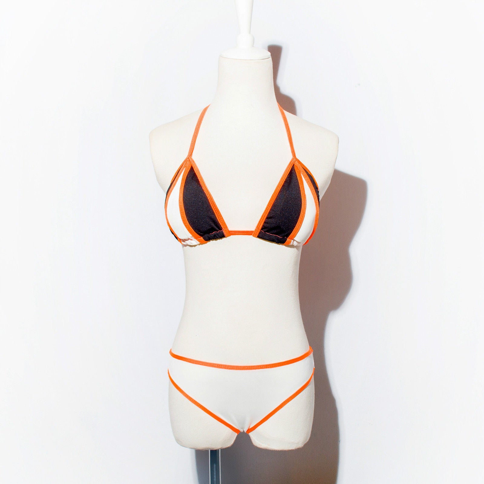 Sexy Women's Bandage Bikini Set Simple Push-up Halter Bra Swimsuit Bathing Swimwear-Dollar Bargains Online Shopping Australia