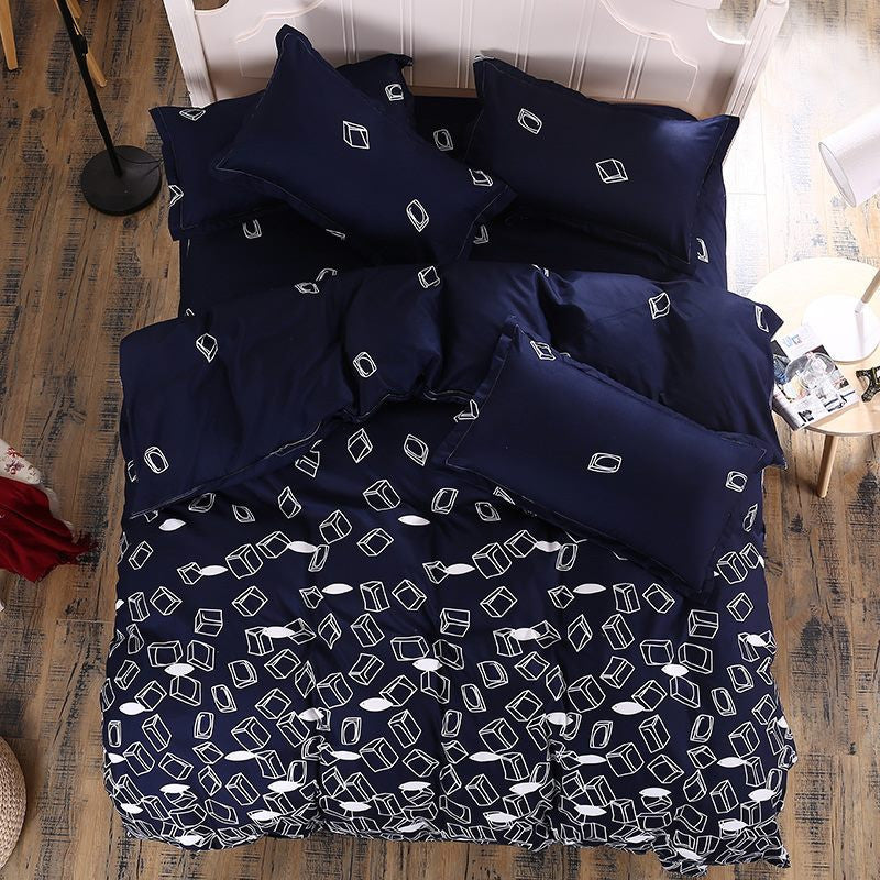 Bedding Set Duvet Cover Sets Bed Sheet European Style Adults Kids Bedroom Sets Queen/Full Size Polyester Bedlinen-Dollar Bargains Online Shopping Australia