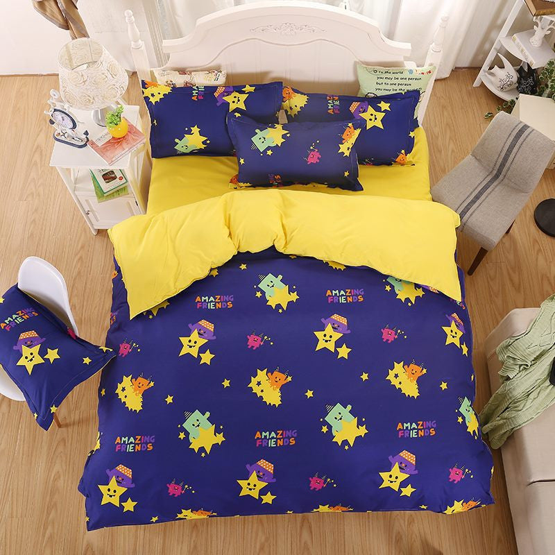 Bedding Set Duvet Cover Sets Bed Sheet European Style Adults Kids Bedroom Sets Queen/Full Size Polyester Bedlinen-Dollar Bargains Online Shopping Australia