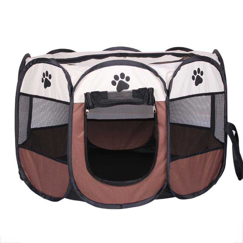 Pet Cage Supplies 600D Oxford Dog Carrier Dog Playpen For Dog Cat Fence Kennel Dog House Outdoor Cat House Playpen Exercise-Dollar Bargains Online Shopping Australia