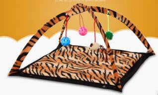 Pet Cat Bed Toys Mobile Activity Playing Bed, Toys Cat Bed Pad Blanket House, Pet Furniture Cat Tent Toys-Dollar Bargains Online Shopping Australia