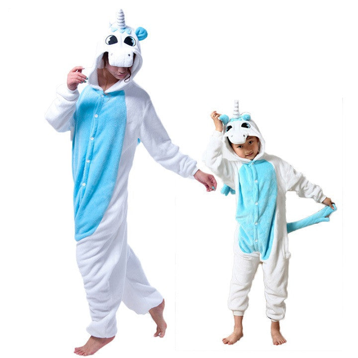 Animal pajamas one piece Family matching outfits Adult onesie Mother and daughter clothes Totoro Dinosaur Unicorn Pyjamas women-Dollar Bargains Online Shopping Australia