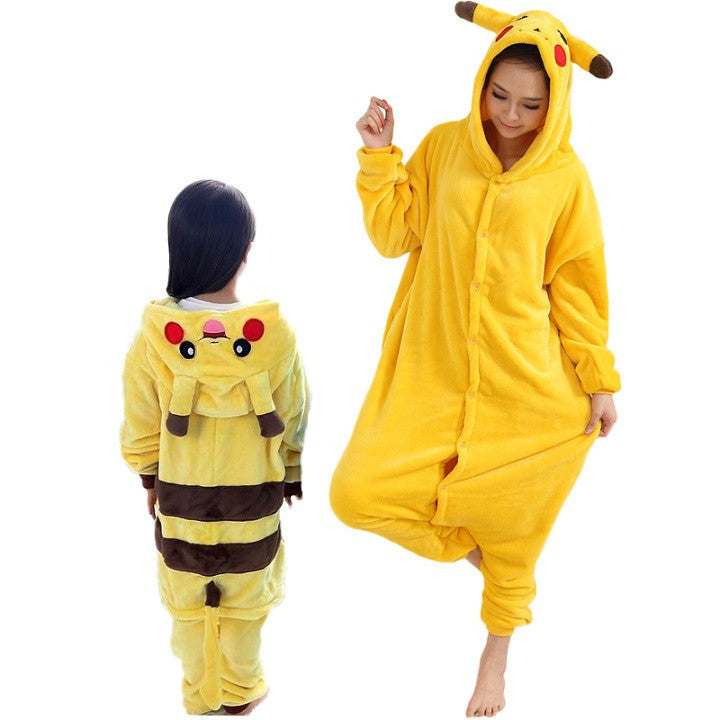 Animal pajamas one piece Family matching outfits Adult onesie Mother and daughter clothes Totoro Dinosaur Unicorn Pyjamas women-Dollar Bargains Online Shopping Australia