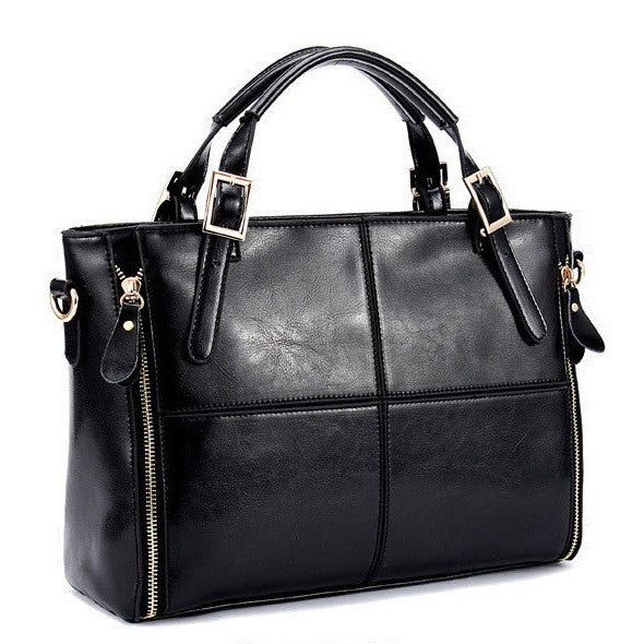 Fashion patchwork designer cattle split leather bags women handbag brand high ladies shoulder bags women bag WLHB974-Dollar Bargains Online Shopping Australia