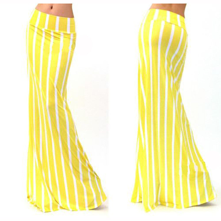 Women Summer Long Flower Skirt Faldas Largas Sexy Knit Pencil Skirts Womens Jupe Longue Bohemian Saia Longa Long Skirt-Dollar Bargains Online Shopping Australia