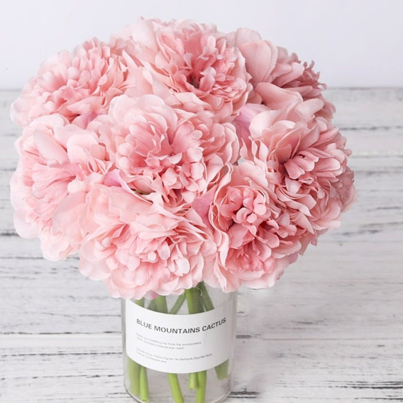 peony artificial artificial silk flowers for home decoration wedding bouquet for bride high quality fake flower faux living room-Dollar Bargains Online Shopping Australia