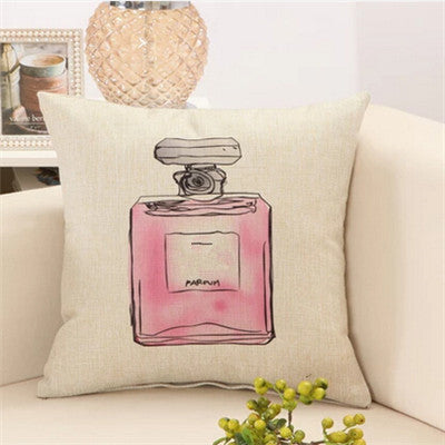 Fashion red lips cushion without inner lipstick perfume bottle home sofa decorative pillow car seat capa de almofada cojines-Dollar Bargains Online Shopping Australia