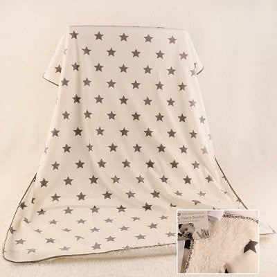 Baby blankets thicken double layer fleece infant swaddle bebe envelope stroller wrap for borns baby bedding blanket-Dollar Bargains Online Shopping Australia