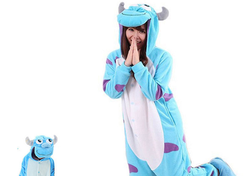 Unicorn Stitch Giraffe Unisex Flannel Pajamas Adults Cosplay Cartoon Animal Onesies Sleepwear Hoodie For Women Men Child-Dollar Bargains Online Shopping Australia