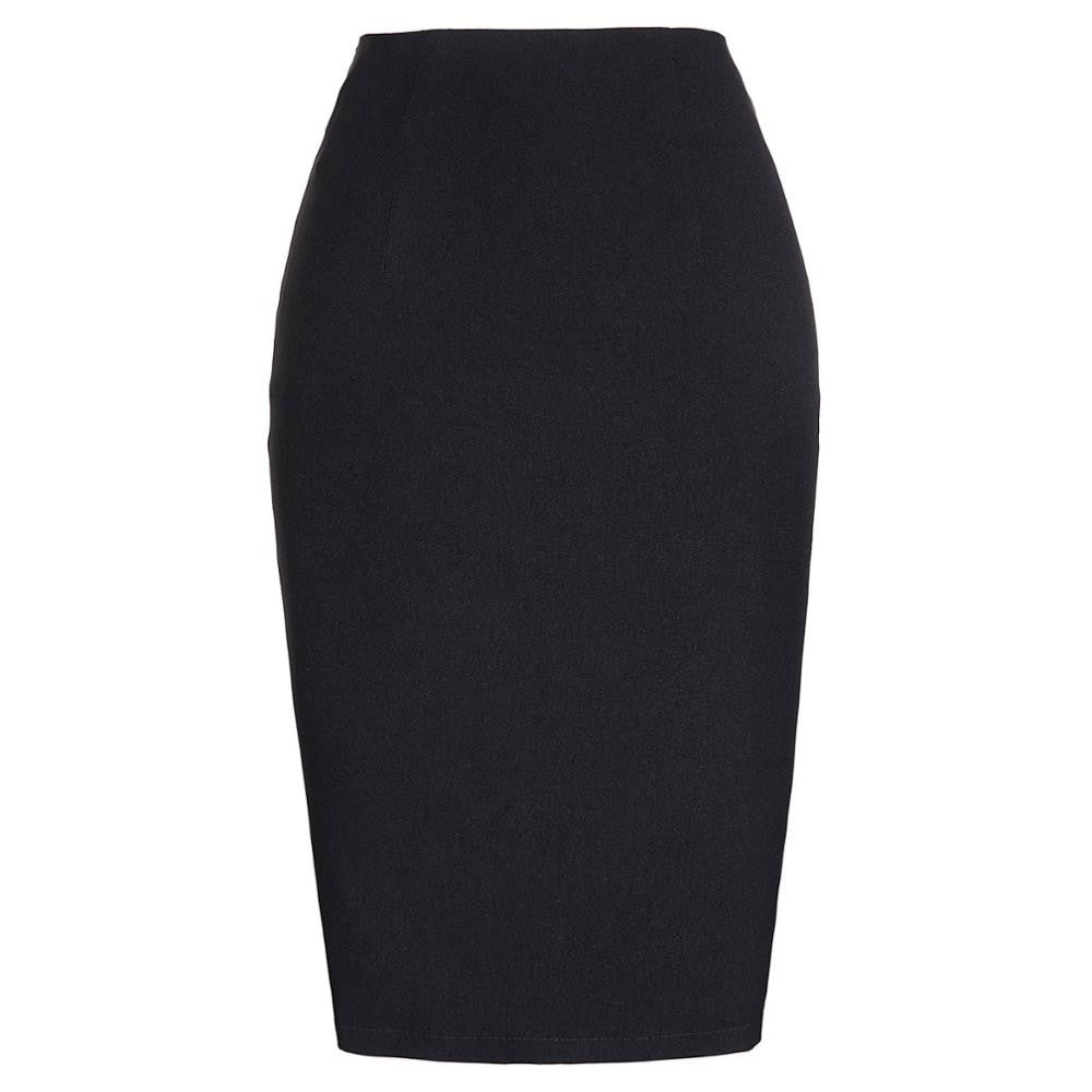 Women Skirts Autumn Summer Fashion High Waist Bodycon Pencil Skirt Faldas Vintage Saia Midi Plus Size Jupe Femme Skirts Womens-Dollar Bargains Online Shopping Australia