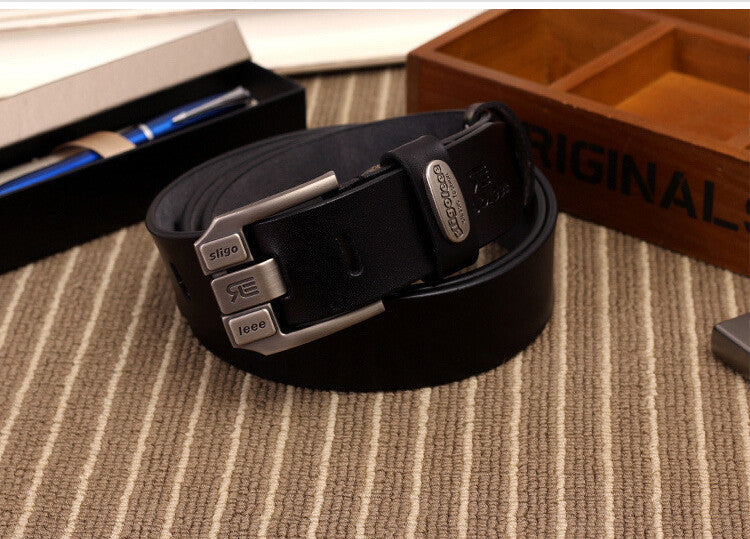 Designer Brand Belt for Men High Quality Genuine Leather Gold Pin Buckle Belt Men Vintage Casual Women Jeans Belt-Dollar Bargains Online Shopping Australia