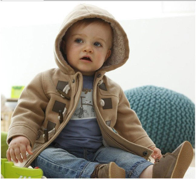 2017 Baby Boys Children outerwear Coat Kids Jackets for Boy Girls Winter Jacket Warm Hooded Children Clothing gray Khaki red-Dollar Bargains Online Shopping Australia