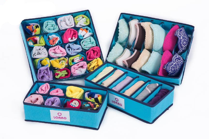 home storage box bins underwear organizer box bra necktie socks storage organizer-Dollar Bargains Online Shopping Australia