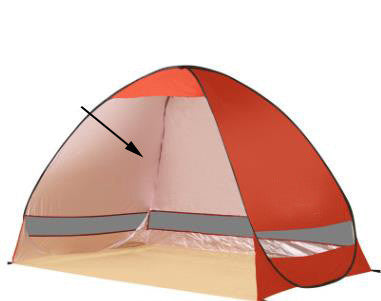 UV Protection Quick Automatic Opening Beach Tent Protable Ultraviolet-proof summer beach tent-Dollar Bargains Online Shopping Australia