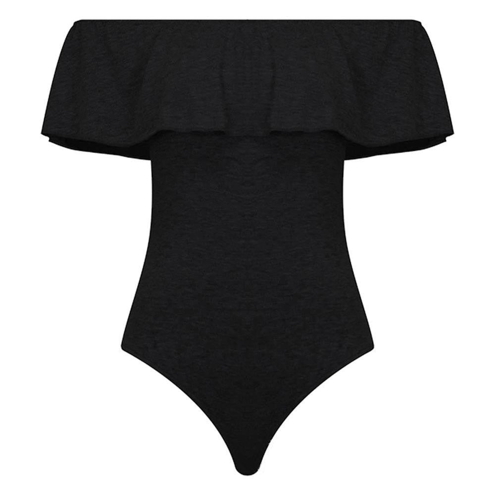 Summer Off Shoulder Backless Rompers Sexy Ruffles Women Bodysuit Crop Tops Blusa Womens Jumpsuit Bodycon Shirts Overalls-Dollar Bargains Online Shopping Australia