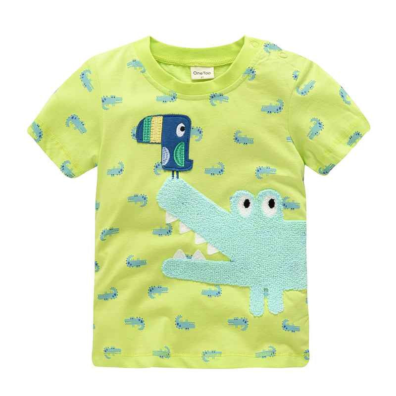 VIDMID 1-10Y Children's T shirt boys t-shirt Baby Clothing Little boy Summer shirt Tees Designer Cotton Cartoon Dinosaur brand-Dollar Bargains Online Shopping Australia