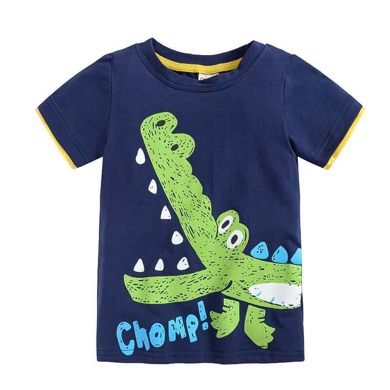 VIDMID 1-10Y Children's T shirt boys t-shirt Baby Clothing Little boy Summer shirt Tees Designer Cotton Cartoon Dinosaur brand-Dollar Bargains Online Shopping Australia