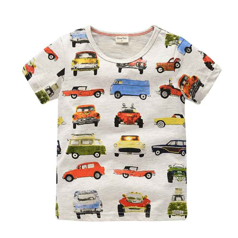 VIDMID 1-10Y Children's T shirt boys t-shirt Baby Clothing Little boy Summer shirt Tees Designer Cotton Cartoon Dinosaur brand-Dollar Bargains Online Shopping Australia