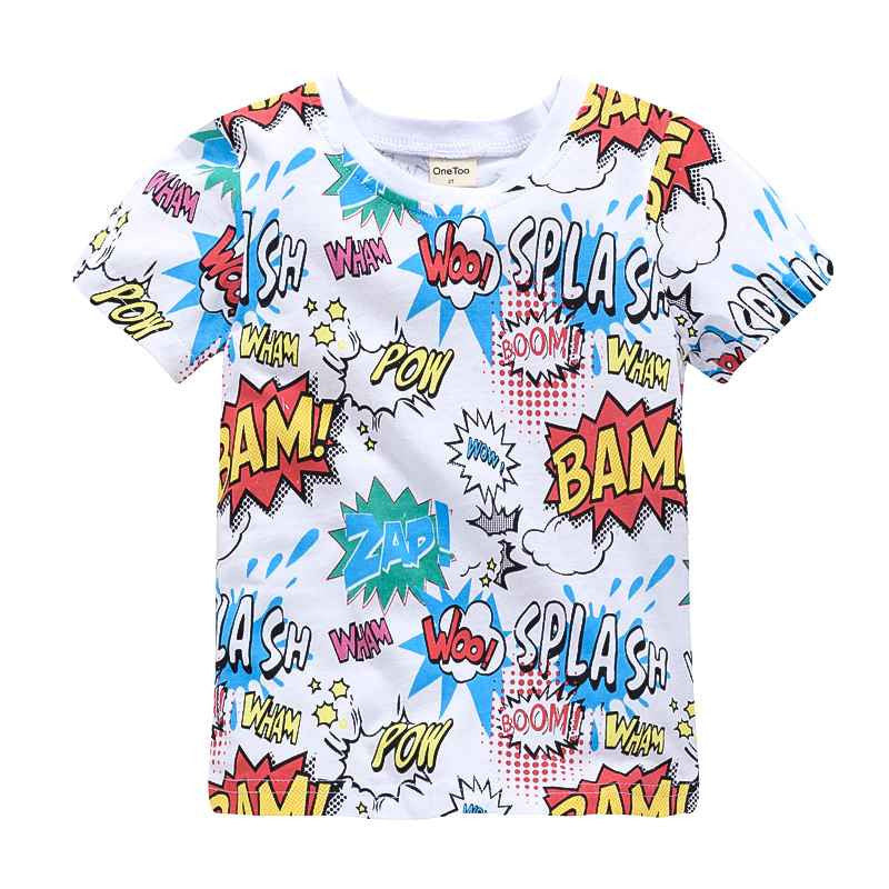 VIDMID 1-10Y Children's T shirt boys t-shirt Baby Clothing Little boy Summer shirt Tees Designer Cotton Cartoon Dinosaur brand-Dollar Bargains Online Shopping Australia