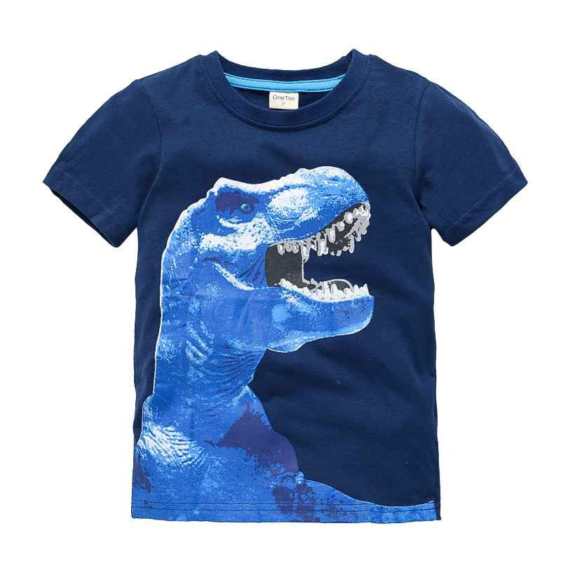 VIDMID 1-10Y Children's T shirt boys t-shirt Baby Clothing Little boy Summer shirt Tees Designer Cotton Cartoon Dinosaur brand-Dollar Bargains Online Shopping Australia