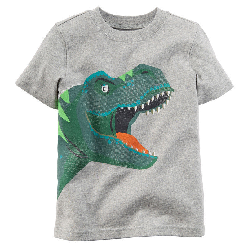 VIDMID 1-10Y Children's T shirt boys t-shirt Baby Clothing Little boy Summer shirt Tees Designer Cotton Cartoon Dinosaur brand-Dollar Bargains Online Shopping Australia