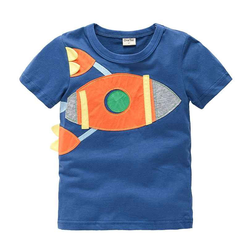 VIDMID 1-10Y Children's T shirt boys t-shirt Baby Clothing Little boy Summer shirt Tees Designer Cotton Cartoon Dinosaur brand-Dollar Bargains Online Shopping Australia