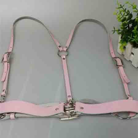 Basic Style Women Men Handmade Underbust Waist Belt Y Leather Harness Body Bondage Cage Straps-Dollar Bargains Online Shopping Australia