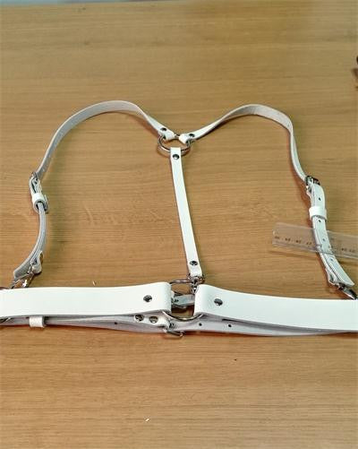 Basic Style Women Men Handmade Underbust Waist Belt Y Leather Harness Body Bondage Cage Straps-Dollar Bargains Online Shopping Australia