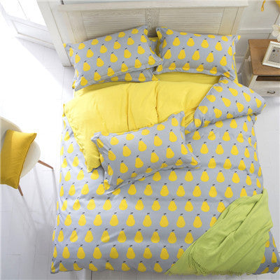 bedding set Autumn style duvet cover twin Full Queen Nordic style bedding bed linen flat sheet +duvet cover bedclothes clear out-Dollar Bargains Online Shopping Australia