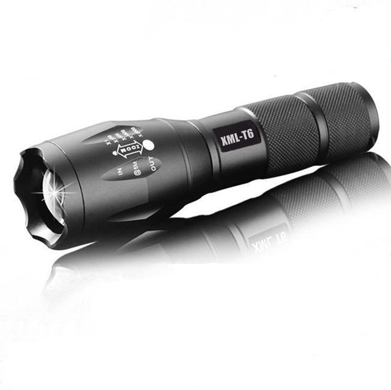 USA E17 XM-L T6 3800LM Aluminum Waterproof Zoomable cree LED Flashlight Torch light for 18650 Rechargeable or AAA Battery-Dollar Bargains Online Shopping Australia