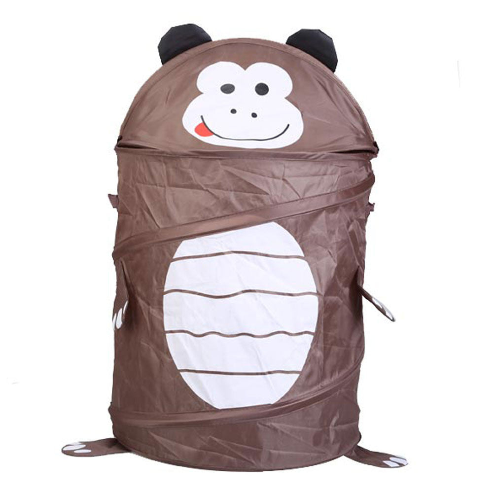 Cute Animal Storage Bucket Folding Cylinder Laundry Basket Toy Box 9 Style Toy Box Organizer Storage Bag-Dollar Bargains Online Shopping Australia