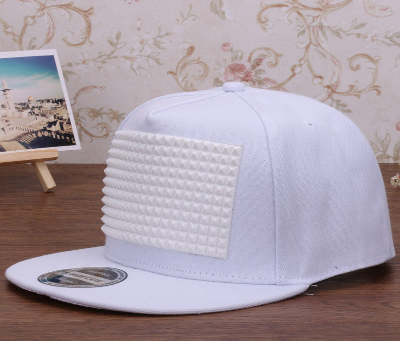 Fancy 3D snapback cap raised soft silicon square pyramid flat baseball hip hop hat for boys and girls-Dollar Bargains Online Shopping Australia