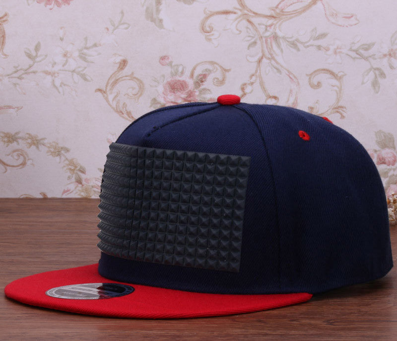 Fancy 3D snapback cap raised soft silicon square pyramid flat baseball hip hop hat for boys and girls-Dollar Bargains Online Shopping Australia