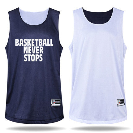 est Men's Double-sided Set Wear Reversible Basketball Clothes Suit Training Shirt+shorts Game Uniforms Custom Design Clothing-Dollar Bargains Online Shopping Australia