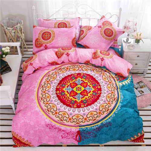 4/3 pcs cotton bedding kids owl boys/girls bedding set 3d bed linen duvet cover bed sheet pillowcases full/twin/queen size bed-Dollar Bargains Online Shopping Australia