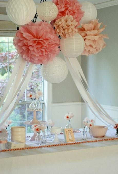 Decorative Large Tissue Paper Pom Poms Flower Balls Wedding Party-Dollar Bargains Online Shopping Australia