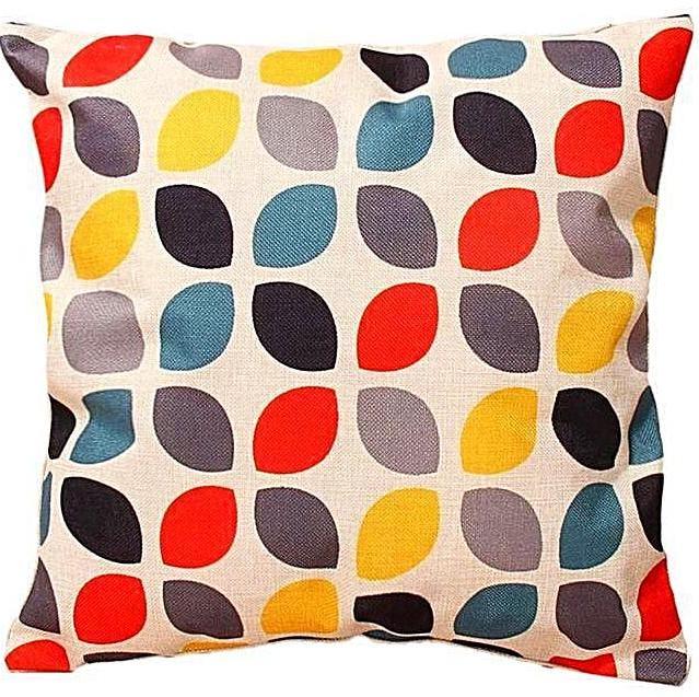 43*43cm 9 Styles Home Colorful Geometry Nature Home Cotton Linen Throw Pillow Case Cover Small Pillowcase-Dollar Bargains Online Shopping Australia