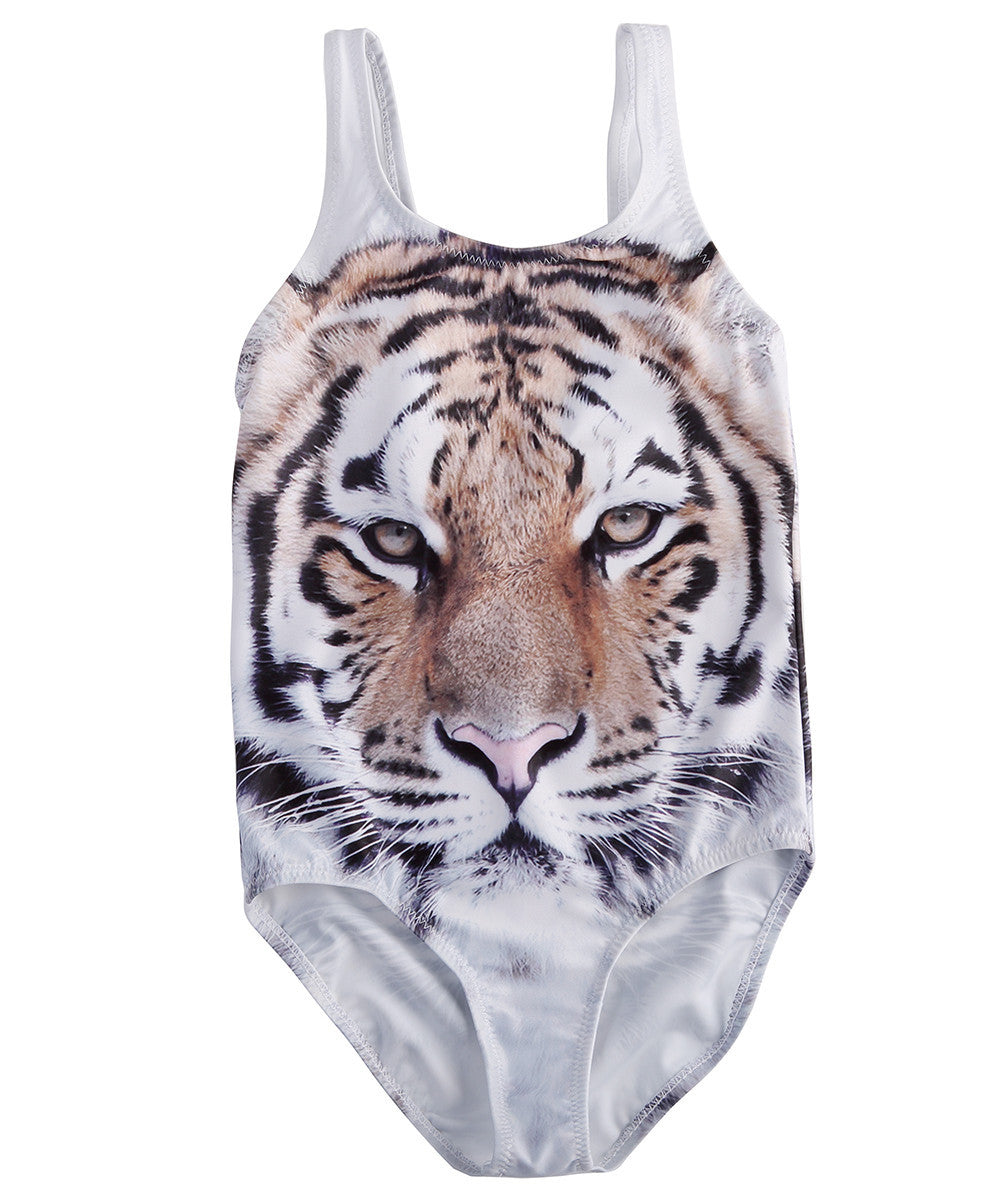 est Kids Baby Girls One Piece Tiger Bikini Swimwear Swimsuit Bathing Suit Beachwear One Piece Children Swimsuit Swimwear-Dollar Bargains Online Shopping Australia